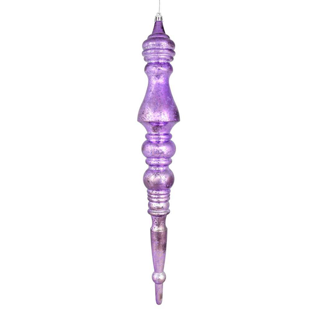 20" Lavender Mercury Finial Ornament 1