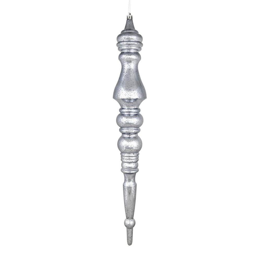 20" Pewter Mercury Finial Ornament 1