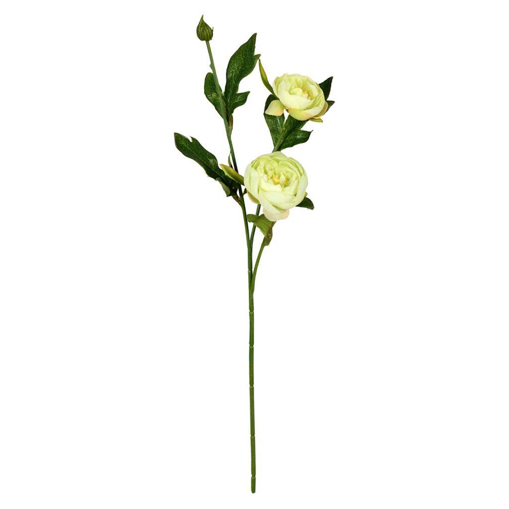 16" Artificial Lime Peony Spray (6 pack) 1