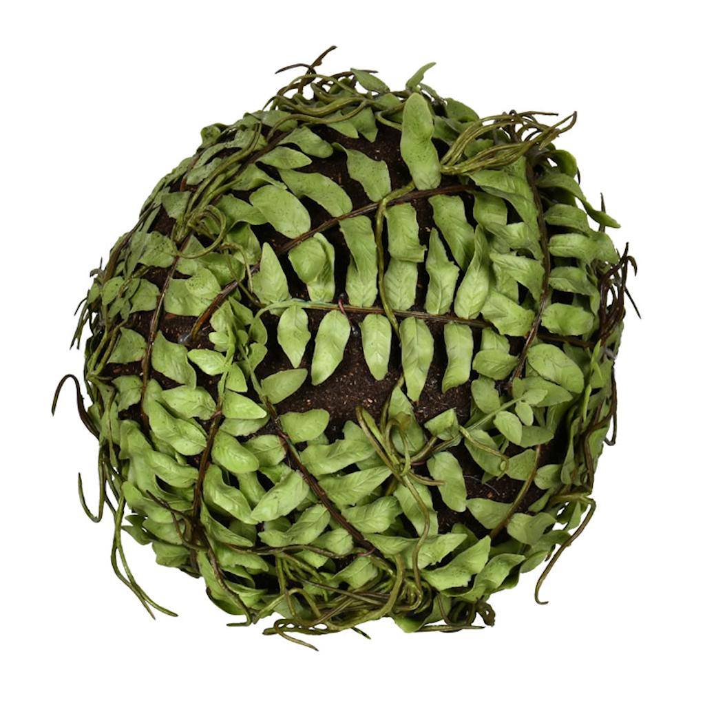 6" Artificial Green Boston Fern Ball 1