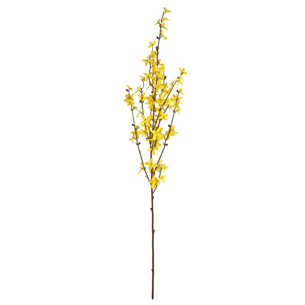 40" Artificial Yellow Forsythia Spray (3 pack) 1