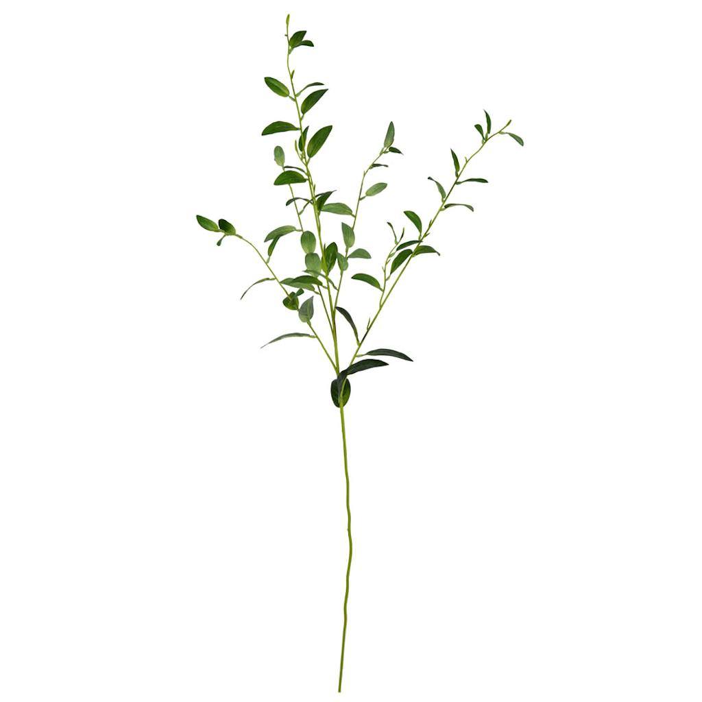 40" Artificial Green Leaf Spray (4 pack) 1