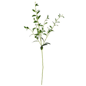 40" Artificial Green Leaf Spray (4 pack) 1