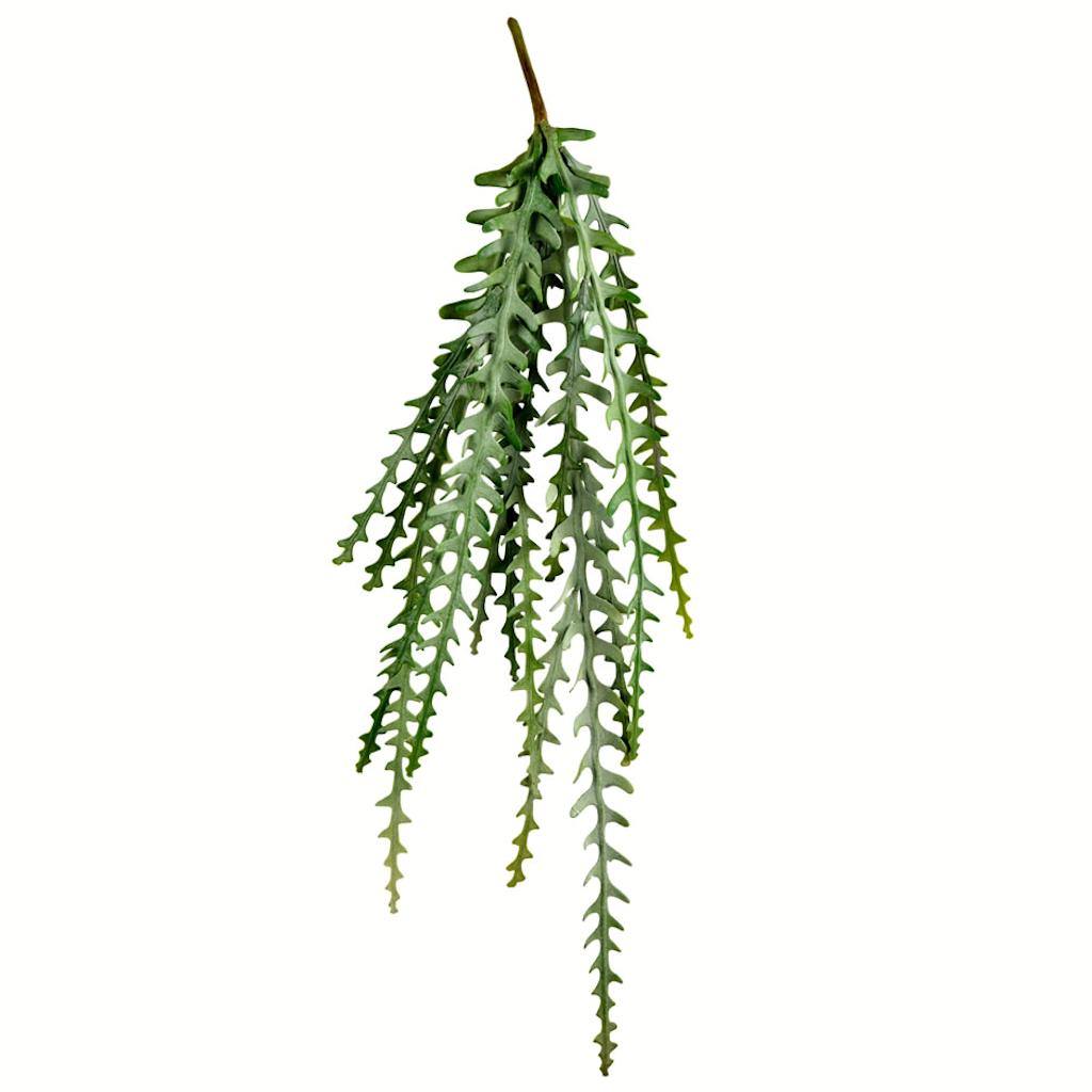 37" Artificial Green Fern Bush 1