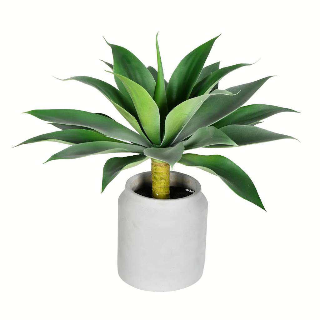 18" Artificial Potted Agave Plant 1