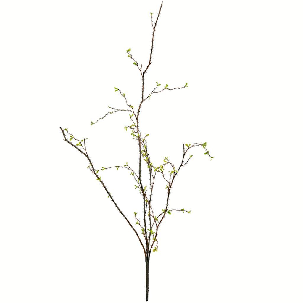 33" Artificial Baby Leaf Branch (2 pack) 1