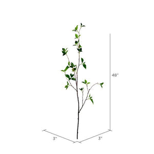 48" Artificial Green Baby Leaf Spray (2 pack) 2