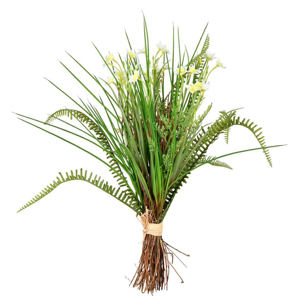 19" Artificial Daffodil Bush Bundle 1