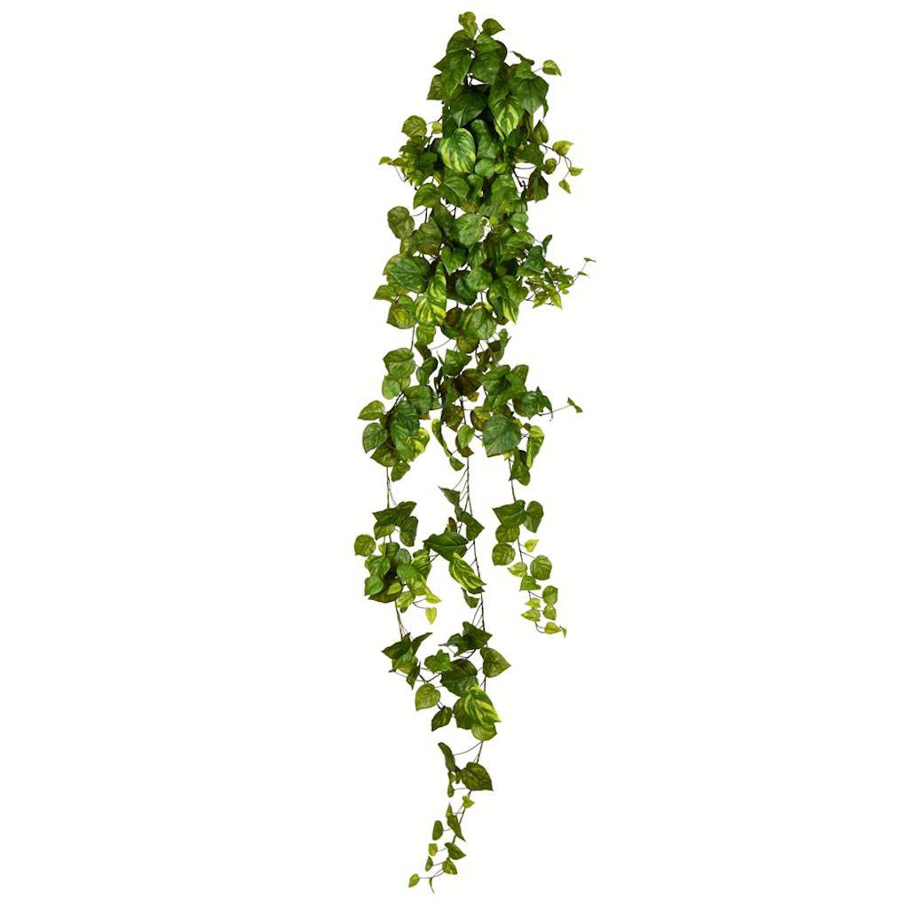 6' Artificial Pothos Hanging Bush 1