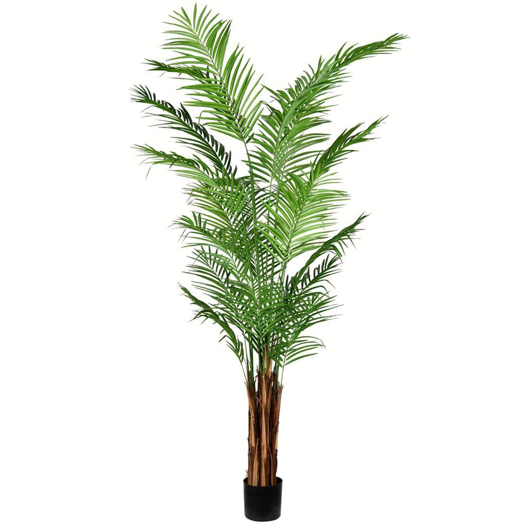 8' Potted Artificial Areca Palm Tree 1