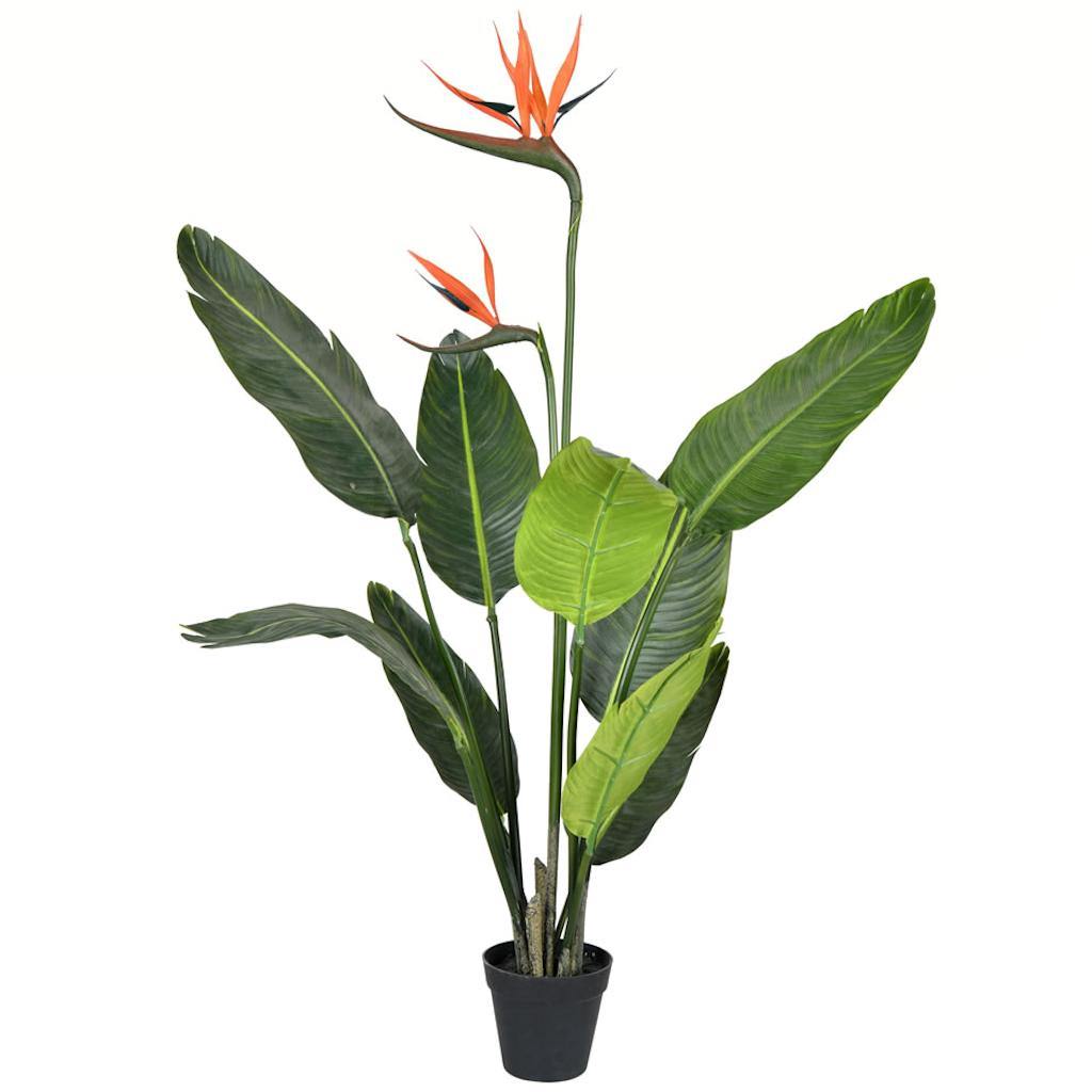3' Potted Artificial Bird of Paradise Palm Tree 1
