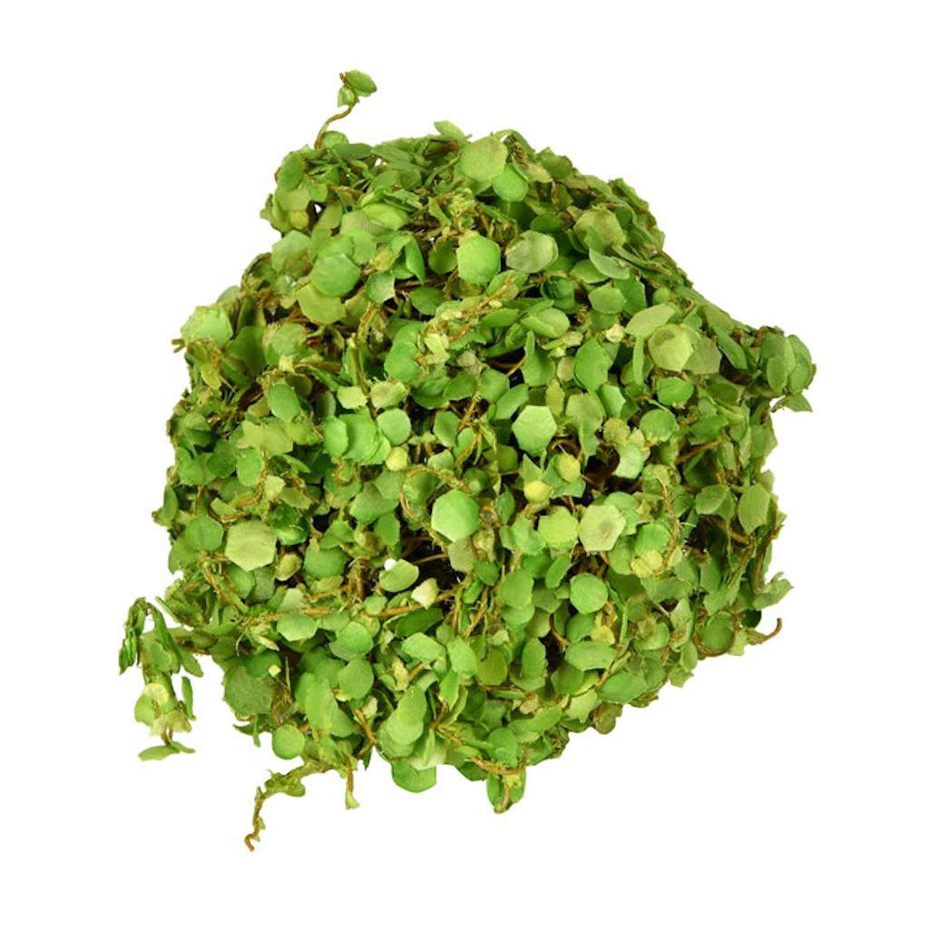 4" Artificial Green Mini Leaves Ball (4 pack) 1