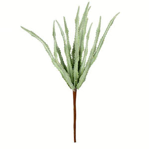 11" Artificial Mixed Green Haworthia Spray Assortment (2 Sets of 3) 3