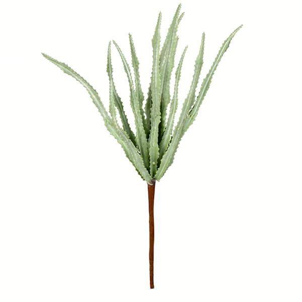 11" Artificial Mixed Green Haworthia Spray Assortment (2 Sets of 3) 3