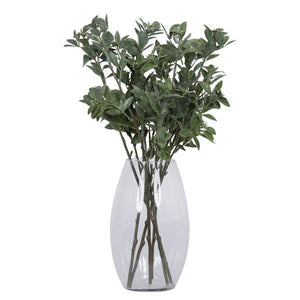 20" Artificial Green / White Aglaia Spray (6 pack) 6