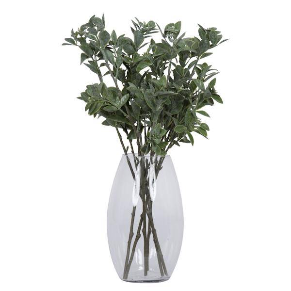 20" Artificial Green / White Aglaia Spray (6 pack) 6