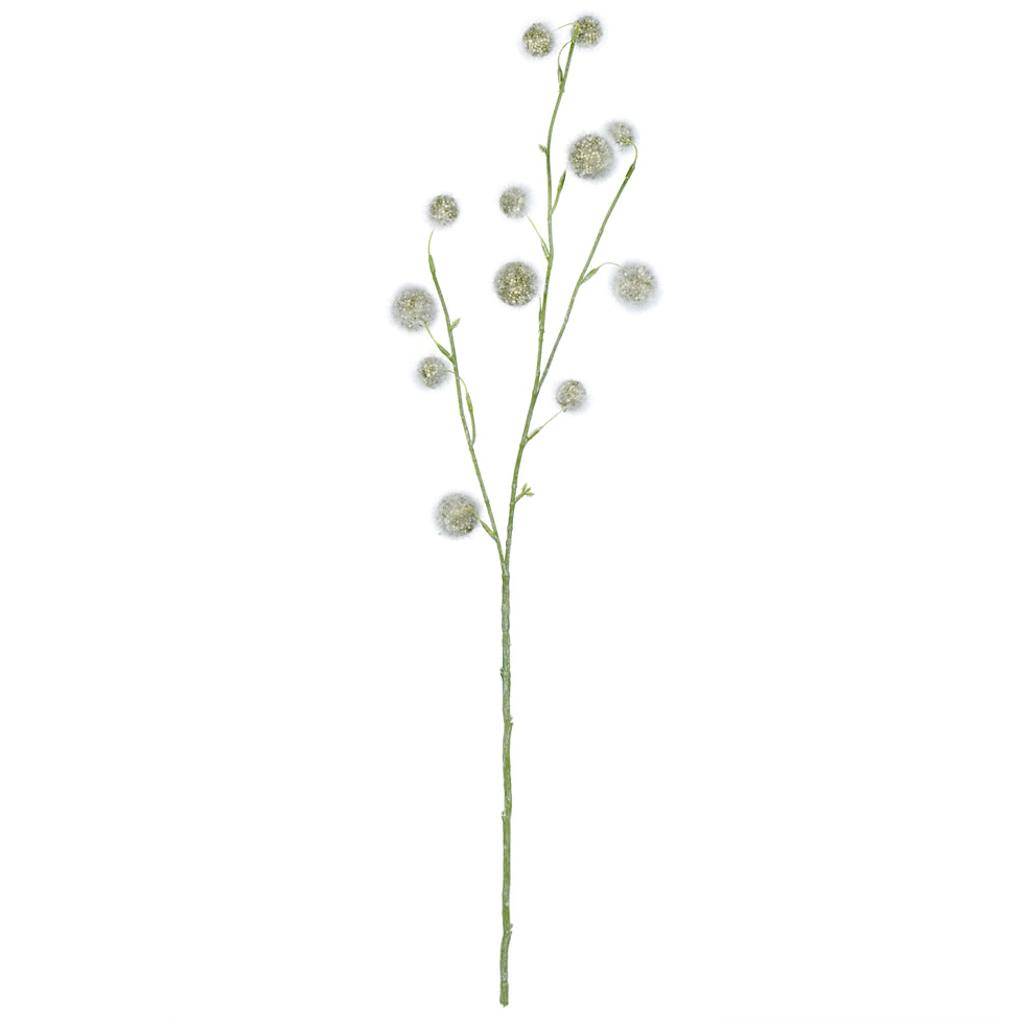 31" Artificial Green Pom Pom Spray (3 pack) 1