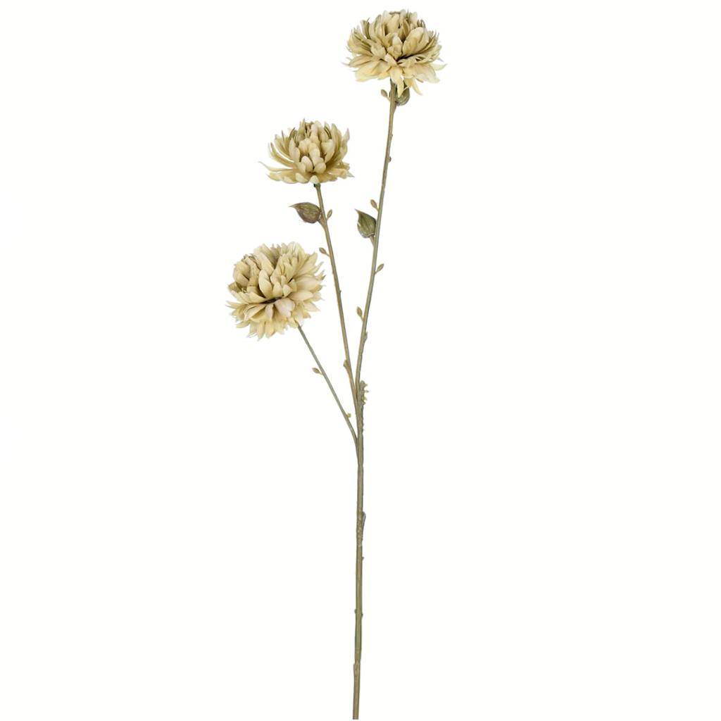 24" Artificial Green Mum Spray (4 pack) 1
