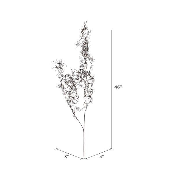 46" Artificial Brown Air Grass Spray (3 pack) 2