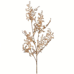 27" Artificial Beige Snake Fern Spray (6 pack) 1
