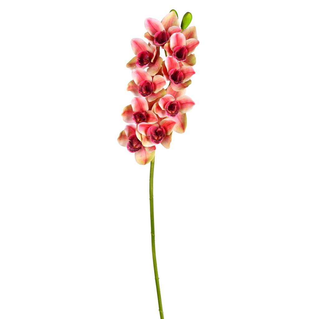 33" Artificial Purple Cymbidium Stem 1