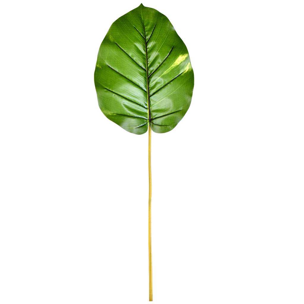 35" Artificial Green Pothos Leaf Real Touch Spray (6 pack) 1
