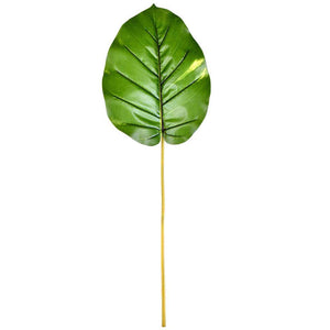 35" Artificial Green Pothos Leaf Real Touch Spray (6 pack) 1