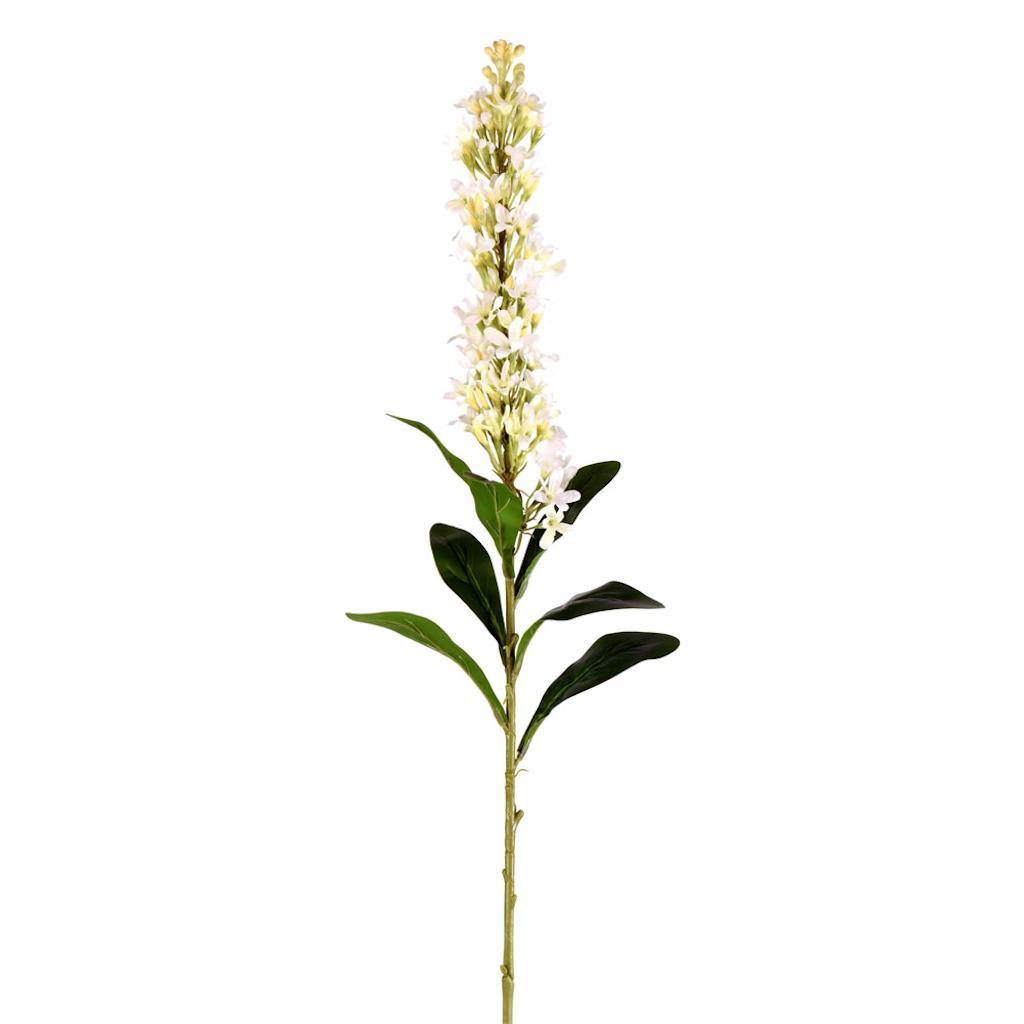 37" Artificial White Hyacinth Stem (3 pack) 1