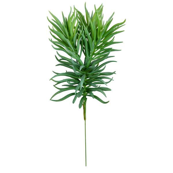 8" Artificial Green/Gray/Purple Succulent Stem (3 pack assorted) 4