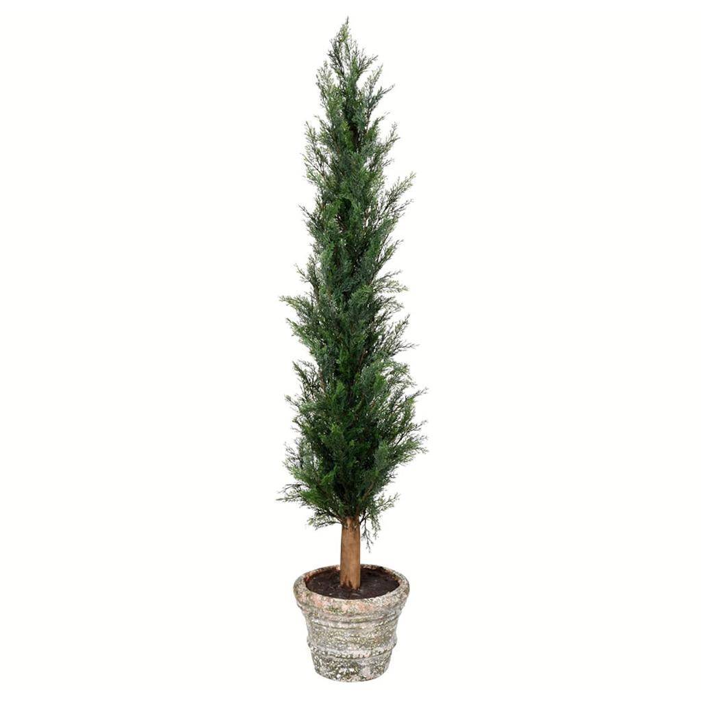 48" Potted Artificial Cedar Tree 1