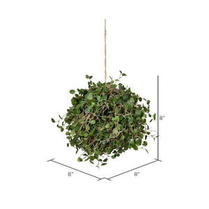 8" Artificial Angel Vine Ball 4