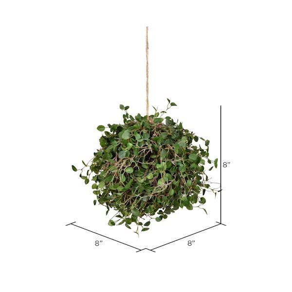 8" Artificial Angel Vine Ball 4