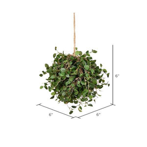 6" Artificial Angel Vine Ball 4