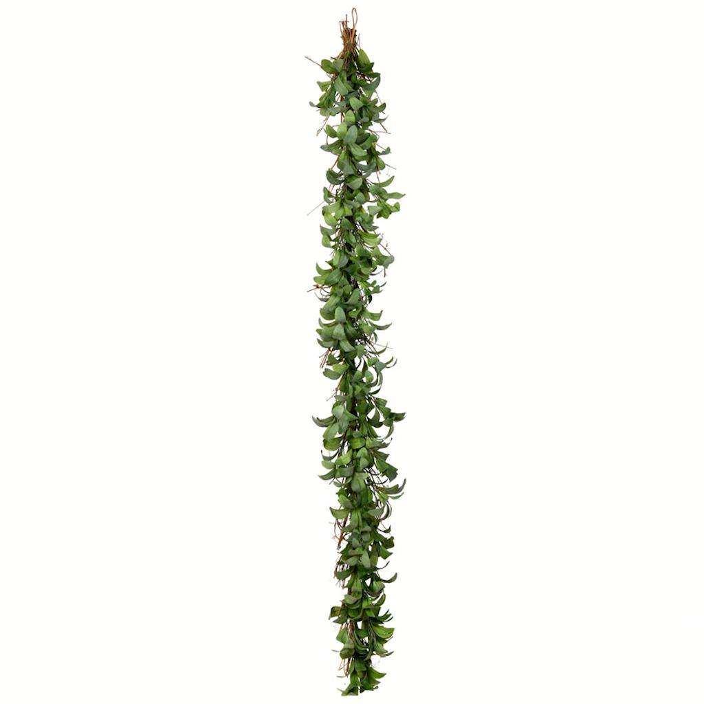 6' Artificial Lamb Ear Garland 1