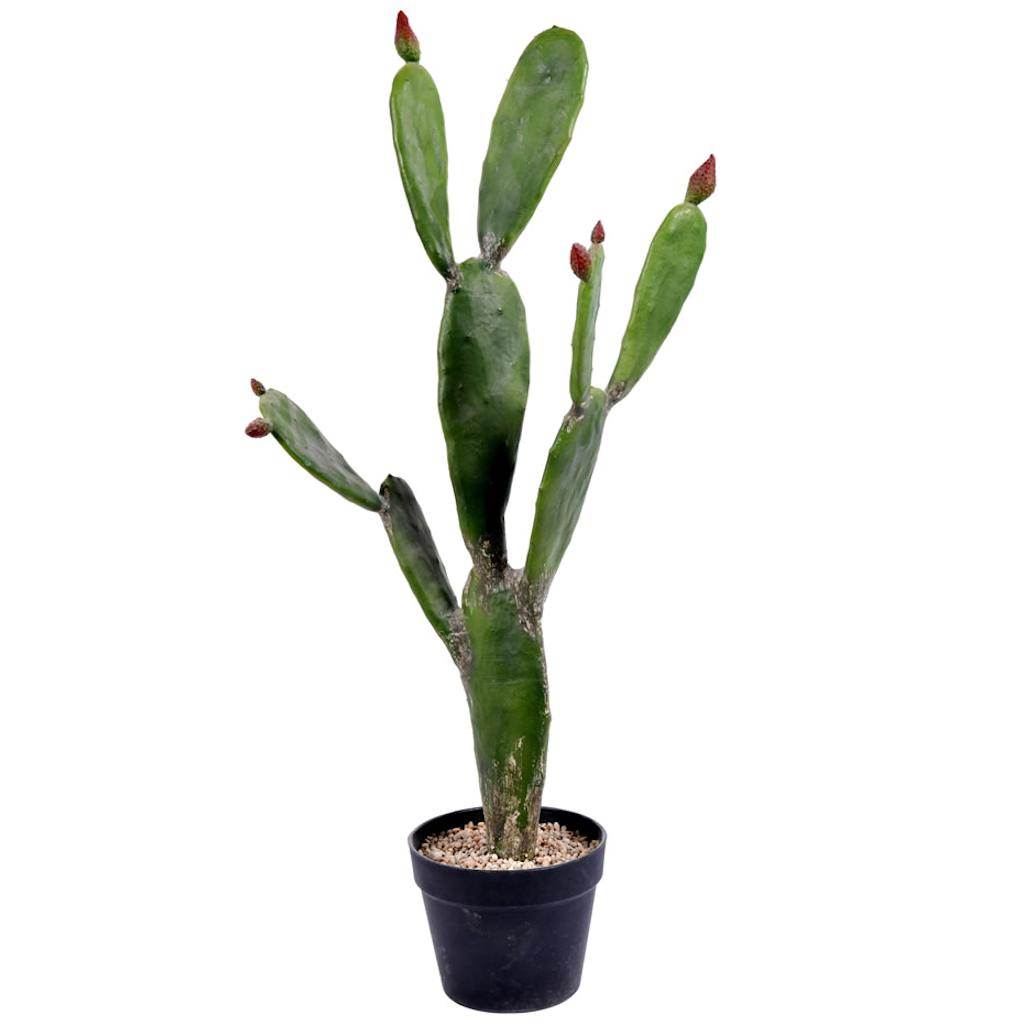 34" Artificial Green Potted Cactus 1