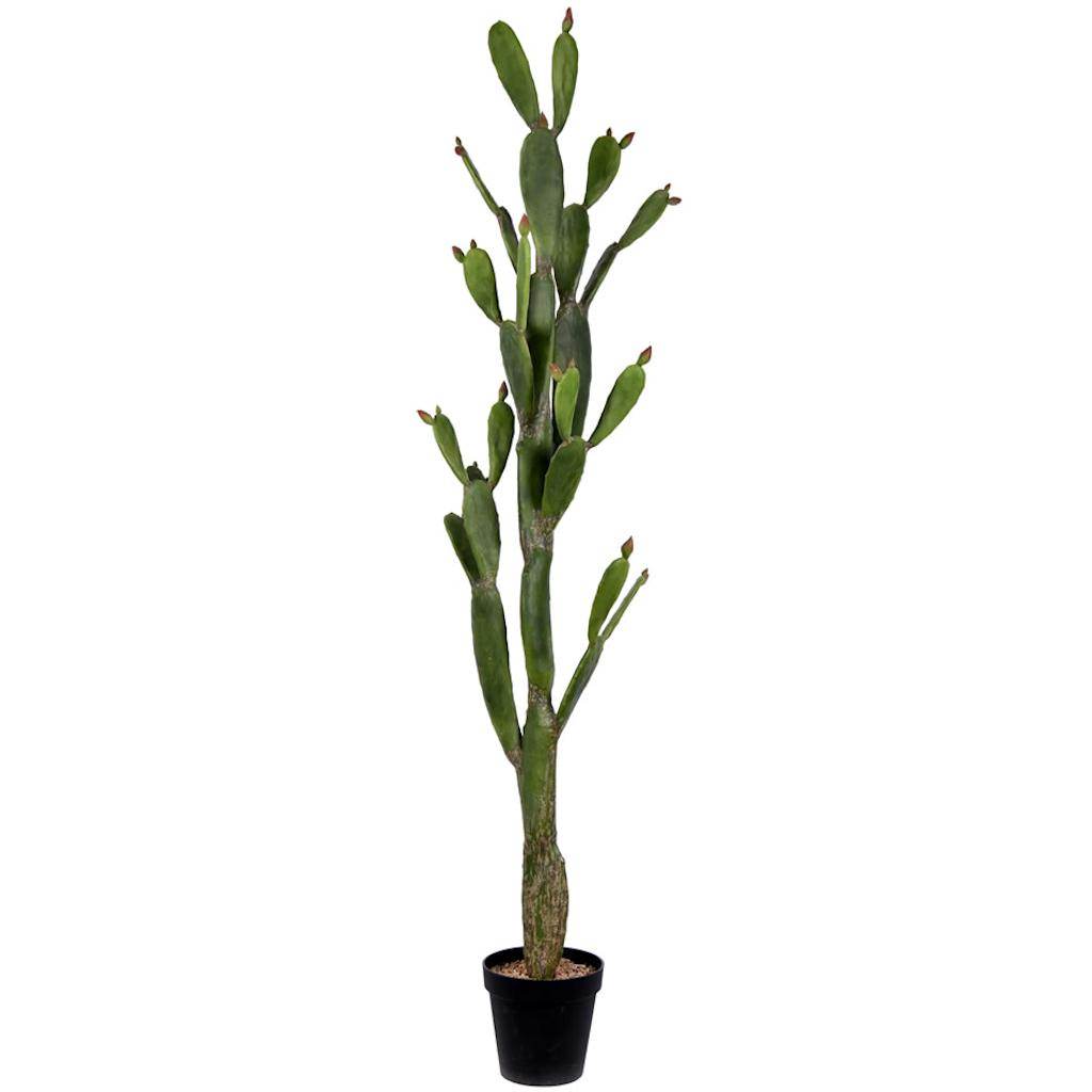80" Artificial Green Potted Cactus 1