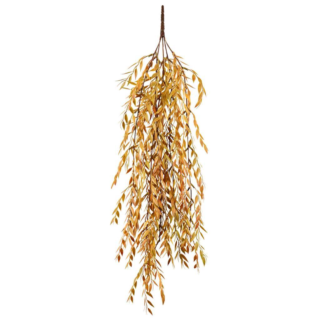 30" Artificial Brown Salix Leaf (2 pack) 1