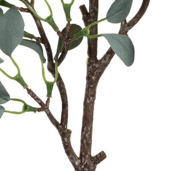 22" Artificial Gray / Green Eucalyptus Branch (3 pack) 3