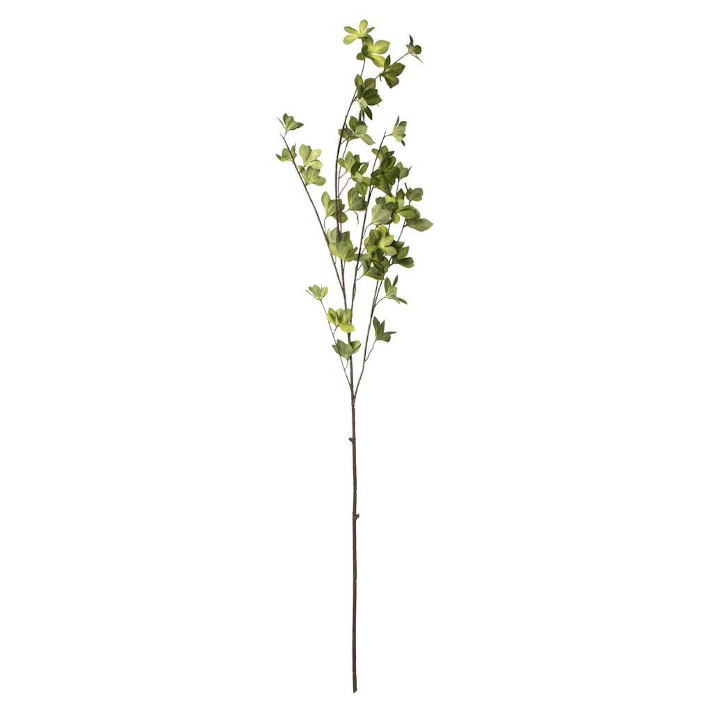 46" Artificial Green Castor Bean Leaf Spray (3 pack) 1