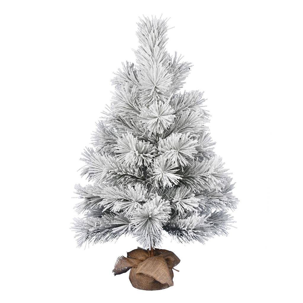 3' Artificial Frosted Beckett Pine Tree 1