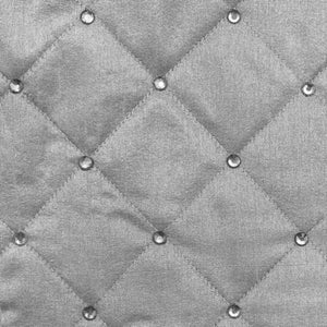 52" Gray Quilt Stitch Jewel Square Tree Skirt 3