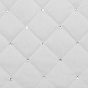 52" Ivory Quilt Stitch Jewel Square Tree Skirt 3