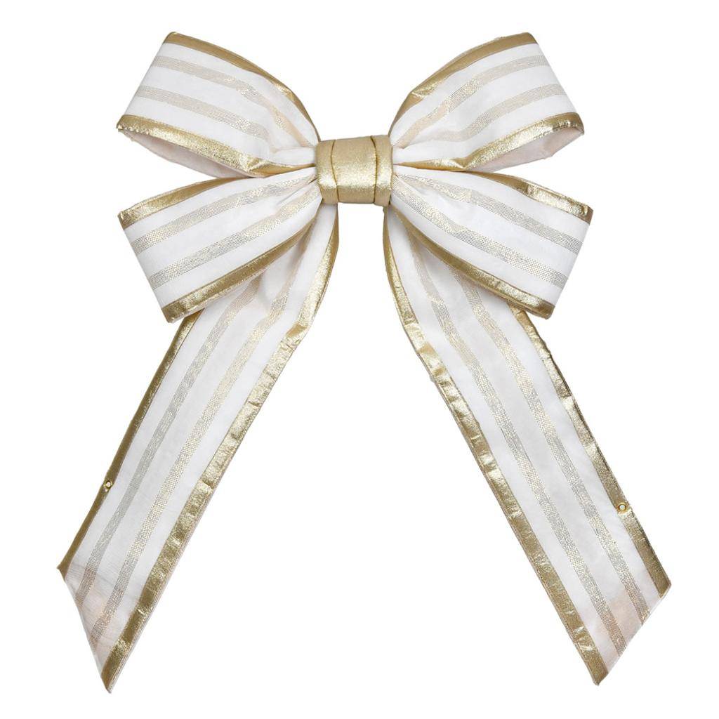 36" Champagne Outdoor Bow 1