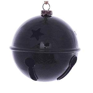 6" Moss Green Wood Grain Bell Ornament (2 pack) 1