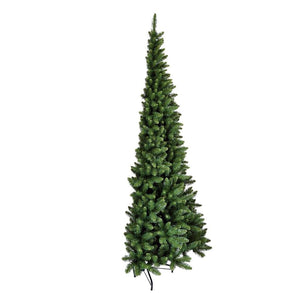 7.5' x 50" Artificial Chapel Pine Half 1