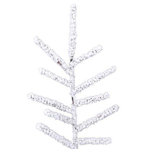 9' x 74" Artificial Flocked Stick Pine 2