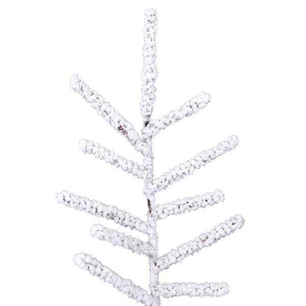 9' x 74" Artificial Flocked Stick Pine 2