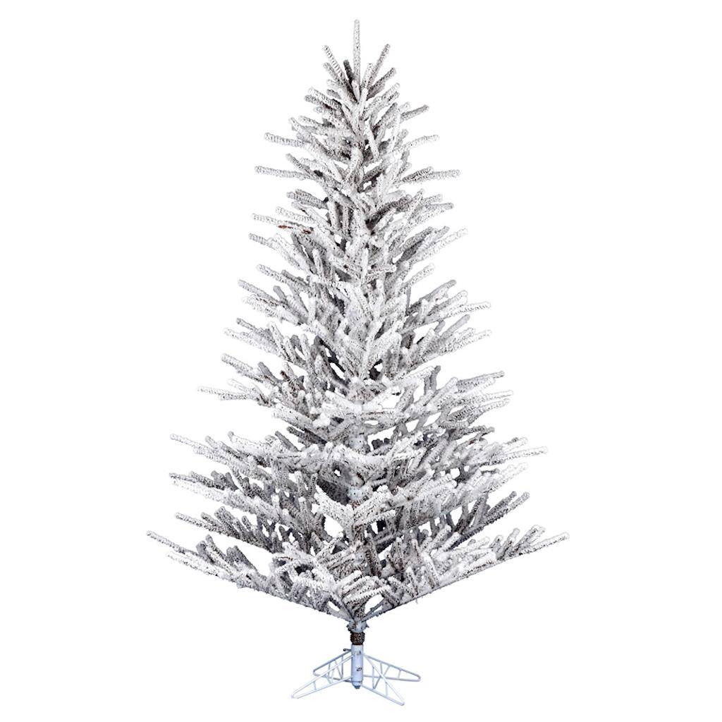 9' x 74" Artificial Flocked Stick Pine 1