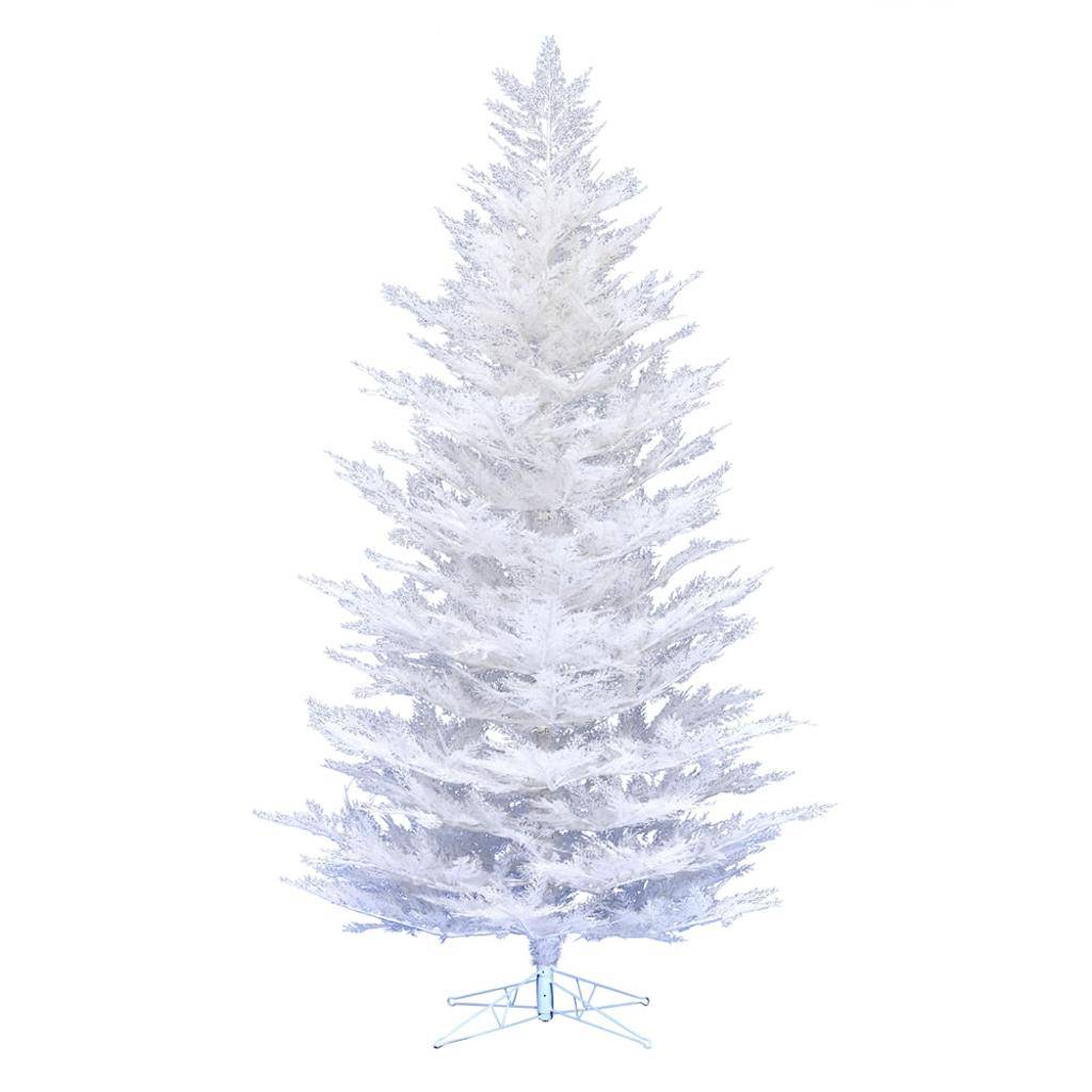 5.5' x 47" Flocked Cedar Pine 1