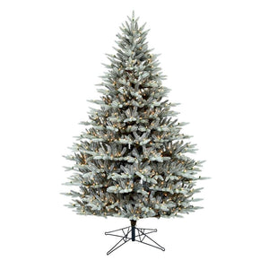 9' x 68" Artificial Douglas Blue Fir 1250 Clear Lights 1